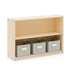 Guidecraft EdQ 2-Shelf Open Storage - 30" -Storage Basket Shop GUEST 47d5e588 ae52 4c85 9927 9167e18538a0