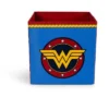 Ukonic DC Comics Wonder Woman Logo Storage Bin Cube Organizer | 11 Inches -Storage Basket Shop GUEST 49e44a3c aa12 4e52 8552 197d41c59591