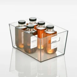 Nate Home By Nate Berkus Plastic Storage Bin For Pantry -Storage Basket Shop GUEST 4a39f9ec 9629 4360 8b1c 5e3aa1f25756