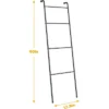 NEX 2pk 4 Tier Ladder Style Towel Racks Black -Storage Basket Shop GUEST 4af9926c f7c0 4c69 b892 ea13d8f67fc9