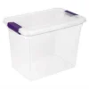 Sterilite 27 Quart Clear Latch Lid Storage Container Tote, 6 Pack, And 15 Quart Clear Latch Lid Storage Container Tote, 12 Pack For Home Organization 2 Sterilite 27 Quart Clear Latch Lid Storage Container Tote, 6 Pack, And 15 Quart Clear Latch Lid Storage Container Tote, 12 Pack For Home Organization -Storage Basket Shop GUEST 4f061181 32f6 464f aec6 683d13e7a46c