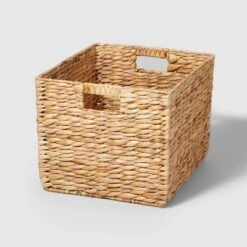 Woven Water Hyacinth Milk Crate - Brightroom™ 10 Woven Water Hyacinth Milk Crate - Brightroom™ -Storage Basket Shop GUEST 5108b3bd 325d 4bd3 beb8 f48ab7a835d7