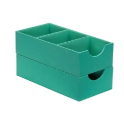 Household Essentials Set Of 2 3-Section Drawer Trays Seafoam -Storage Basket Shop GUEST 543f3bc0 83ad 47e6 84fc baa701256368