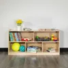 Flash Furniture Wooden School Classroom Storage Cabinet/Cubby For Commercial Or Home Use - Safe, Kid Friendly Design (Natural) -Storage Basket Shop GUEST 54898456 4346 4391 a0a3 7e33c0d178f4 1