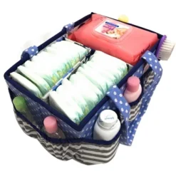 Bacati - Elephants Blue/Gray Storage Caddy -Storage Basket Shop GUEST 5545c016 931c 4673 9e9e 1cc55e4157a5