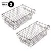 Set Of 2 Storage Bins - Basket Set For Toy, Kitchen, Closet, And Bathroom Storage - Medium Shelf Organizers With Handles By Home-Complete (Brown) 2 Set Of 2 Storage Bins - Basket Set For Toy, Kitchen, Closet, And Bathroom Storage - Medium Shelf Organizers With Handles By Home-Complete (Brown) -Storage Basket Shop GUEST 56a37e03 45b1 4c93 93b6 861e8fc9779e