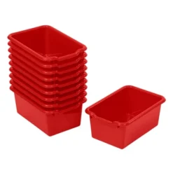 ECR4Kids Storage Bins With Scoop Front Handles - Cubby Compatible - 10-Pack -Storage Basket Shop GUEST 5727bd71 9a9b 4e08 9a3a 0faba061844f