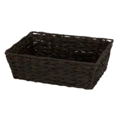 Household Essentials Set Of 4 Hyacinth Stained Baskets Brown -Storage Basket Shop GUEST 590e617e 27b4 41d9 af41 58eb468ac722