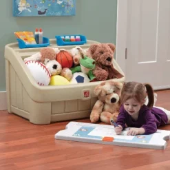 Step2 2-in-1 Toy Box - Tan 11 Step2 2-in-1 Toy Box - Tan -Storage Basket Shop GUEST 59e64e85 3ee3 46d9 b4fa 18c1eec1fff4