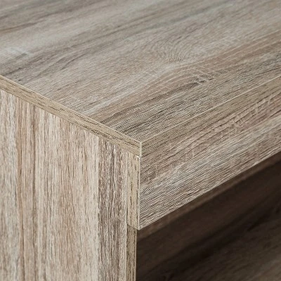 Honey-Can-Do 4 Drawer Stackable Cabinet Oak 4 Honey-Can-Do 4 Drawer Stackable Cabinet Oak - Image 2