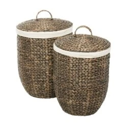 Set Of 2 Sea Grass Storage Baskets Khaki - Olivia & May -Storage Basket Shop GUEST 5d5b061d 2080 4cbe 9664 f8b9f7b7e680