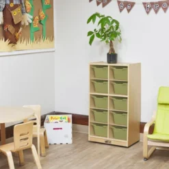 ECR4Kids Storage Bins With Scoop Front Handles - Cubby Compatible - 10-Pack -Storage Basket Shop GUEST 5dcf2284 eea1 4080 9538 8fd19a3723ac