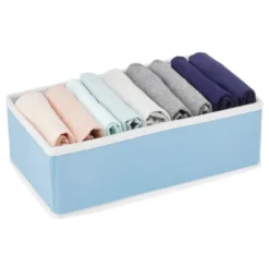 MDesign Soft Fabric Dresser Drawer And Closet Storage Organizer -Storage Basket Shop GUEST 6066ad73 204d 40ac a0ed 49d1c6b8d302
