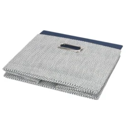 Lambs & Ivy Blue Foldable/Collapsible Storage Bin/Basket Organizer With Handles -Storage Basket Shop GUEST 61d42a7a 86e3 4a69 b1e1 b454005383a1