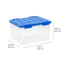 IRIS 44qt WeatherPro Plastic Storage Bin 14 IRIS 44qt WeatherPro Plastic Storage Bin -Storage Basket Shop GUEST 62791eca 68e7 492e 9925 aad26510d8c3