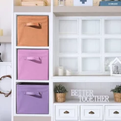 Sorbus Foldable Storage Cube Bin For Closet, Home And More -Storage Basket Shop GUEST 631b44f3 fb90 4916 842e 5024f4d6552a