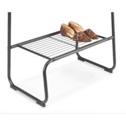 Whitmor Garment Rack With Shelf Black 9 Whitmor Garment Rack With Shelf Black -Storage Basket Shop GUEST 64b5472d 72d7 4d1c aeee 770c2ed60b4f