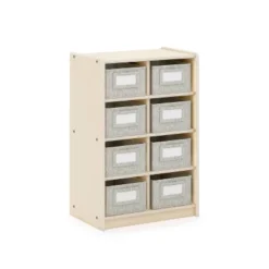 Guidecraft EdQ 8 Cubby Bin Storage Organizer - 30" -Storage Basket Shop GUEST 679b66cb e9ea 4164 bcf5 aa1c48b297d2
