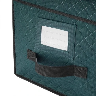 Elf Stor Christmas Ornament Storage Chest Green 7 Elf Stor Christmas Ornament Storage Chest Green - Image 5