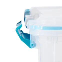 Sterilite 80 Quart Clear Plastic Stackable Storage Container Box Bin With Air Tight Gasket Seal Latching Lid Long Term Organizing Solution, 12 Pack -Storage Basket Shop GUEST 6948c7ac 3a18 49f6 8fa1 e0d837af9f6f