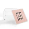 Allyson Johnson You Got This Girl 4" X 4" Acrylic Box - Deny Designs -Storage Basket Shop GUEST 6a77c05b 8f37 41e7 9f1e 3f6d552f63c9