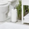 MDesign Modern Metal Free-Standing Toilet Paper Stand, Holds 3 Rolls 2 MDesign Modern Metal Free-Standing Toilet Paper Stand, Holds 3 Rolls -Storage Basket Shop GUEST 6ad566b7 f219 4503 91de bbf7f11c2b38