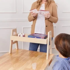 ECR4Kids Adjustable Stacking Shelf With Full Edge, Bookcase -Storage Basket Shop GUEST 6bbc030a 2995 4485 aa9d 75a18ade9c26