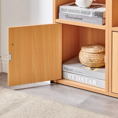 59" Set Of 3 Slim Cube Shelf Unit Towers - Danya B. 8 59" Set Of 3 Slim Cube Shelf Unit Towers - Danya B. - Image 6