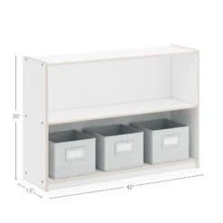 Guidecraft EdQ 2-Shelf Open Storage - 30" -Storage Basket Shop GUEST 71dcc5cb 4871 4829 b79c 789dd801a4eb