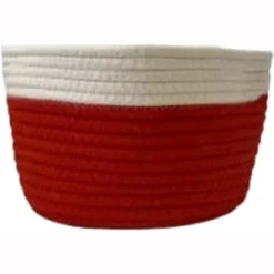 Midlee Christmas Santa Rope Basket -Storage Basket Shop GUEST 74443da7 8ba3 46b8 abb0 c7de81f2e3c4