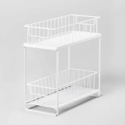 Two Tiered Slide Out Organizer - Brightroom™ 13 Two Tiered Slide Out Organizer - Brightroom™ -Storage Basket Shop GUEST 7576348b 71cb 491b 8310 458c8da74f20