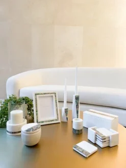 Rainbow Mother Of Pearl White Marble Center Stripe Box - Anaya -Storage Basket Shop GUEST 7a39f2fc b7ef 412b 951c 7b0659d3cd04