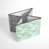 Bacati - Clouds In The City Mint//Gray Storage Box Large -Storage Basket Shop GUEST 7b527c93 db01 4e53 acd3 a2645ef8c606