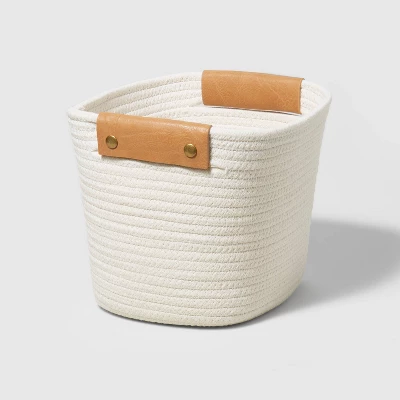 11" Decorative Coiled Rope Basket - Brightroom™ 6 11" Decorative Coiled Rope Basket - Brightroom™ - Image 4