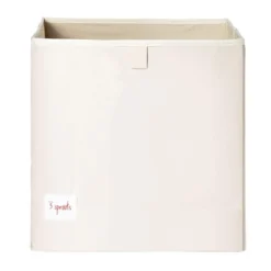 3 Sprouts Large 13 Inch Square Children's Foldable Fabric Storage Cube Organizer Box Soft Toy Bin, Friendly Owl And Panda Bear (2 Pack) -Storage Basket Shop GUEST 7d8e0ce6 cd61 4ede 809b f3d1d148bd37