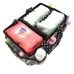 Bacati - Classic Damask Storage Caddy -Storage Basket Shop GUEST 7fc3c213 5c61 4526 8cda c0da7f0a64e8