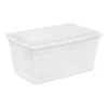 Sterilite 90 Quart Storage Box Container With Clear Base & White Lid 2 Sterilite 90 Quart Storage Box Container With Clear Base & White Lid -Storage Basket Shop GUEST 80b13ce1 5426 4640 bec0 2d0df6e9d5bf