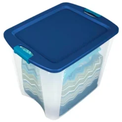 Sterilite 26 Gallon Plastic Latch & Carry Storage Bin Tote Baskets With Comfortable Handles For Household And Office Organization 13 Sterilite 26 Gallon Plastic Latch & Carry Storage Bin Tote Baskets With Comfortable Handles For Household And Office Organization -Storage Basket Shop GUEST 80f8854d d8cd 4b63 84f2 135047250a56