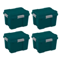 Sterilite 18319Y04 20 Gallon Heavy Duty Plastic Storage Container Box With Lid And Latches -Storage Basket Shop GUEST 8119c583 496b 418e b757 4d6073aaf006