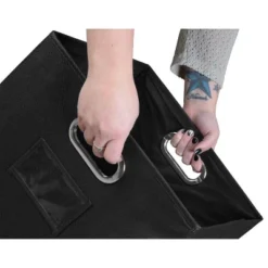 Niche Cubo 4pk Foldable Fabric Storage Bin With Label Holder Black 14 Niche Cubo 4pk Foldable Fabric Storage Bin With Label Holder Black -Storage Basket Shop GUEST 8158c5f7 ec42 42af b370 b093f4ab62fa