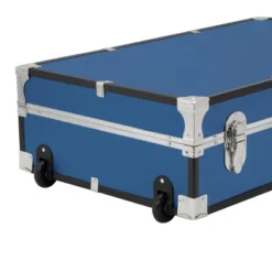 Mercury Luggage 31" Seward Under The Bed Trunk With Wheels And Lock Misty Blue -Storage Basket Shop GUEST 83835c84 6b2e 4d23 8fa3 7a9b11966b46