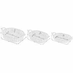 Vintiquewise Seagrass Fruit Bread Basket Tray With Handles 15 Vintiquewise Seagrass Fruit Bread Basket Tray With Handles -Storage Basket Shop GUEST 838d92c1 8901 4b31 9a59 fcdd2255016c