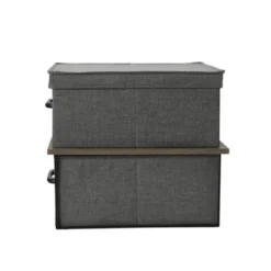 Household Essentials Stacking Storage Boxes With Laminate Top Ashwood -Storage Basket Shop GUEST 842c226b 890b 43cd a8e3 db4ae35a2e9a