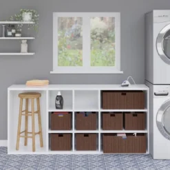 3pc Tessa Woven Rope 3 Small Basket Set Walnut - Winsome -Storage Basket Shop GUEST 84a25fc0 9a08 486b bd9b 091a2f4420c6