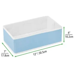 MDesign Soft Fabric Dresser Drawer And Closet Storage Organizer -Storage Basket Shop GUEST 85b499a2 0e6f 465f 8d07 90f57dbfe427