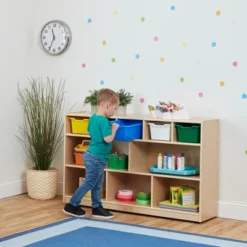 Educator Direct Scoop Front Multipurpose Storage Bins, Cubby Compatible, 5-Piece -Storage Basket Shop GUEST 8728c031 191a 48c4 9d7e 4a7372704be7