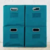 Niche Cubo 4pk Foldable Fabric Storage Bin With Label Holder Teal -Storage Basket Shop GUEST 88a32ee3 d6ba 49b0 b5fc 6a104731e255