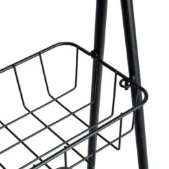 Honey-Can-Do 3 Tier Folding Ladder Shelf -Storage Basket Shop GUEST 8a5cd74e 3c2d 4712 879e 9f97424a79f5