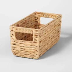 Woven Water Hyacinth Rectangular Basket - Brightroom™ -Storage Basket Shop GUEST 8a915b46 0087 4c76 9169 70f6c96183b0