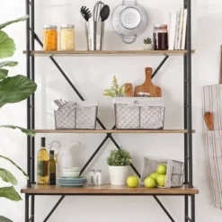 Design Imports Set Of 3 Rustic Bronze Chicken Wire Stone And White Gingham Check Liner Baskets -Storage Basket Shop GUEST 8e324e9e dd68 4424 8e7a 0a887c528f3a